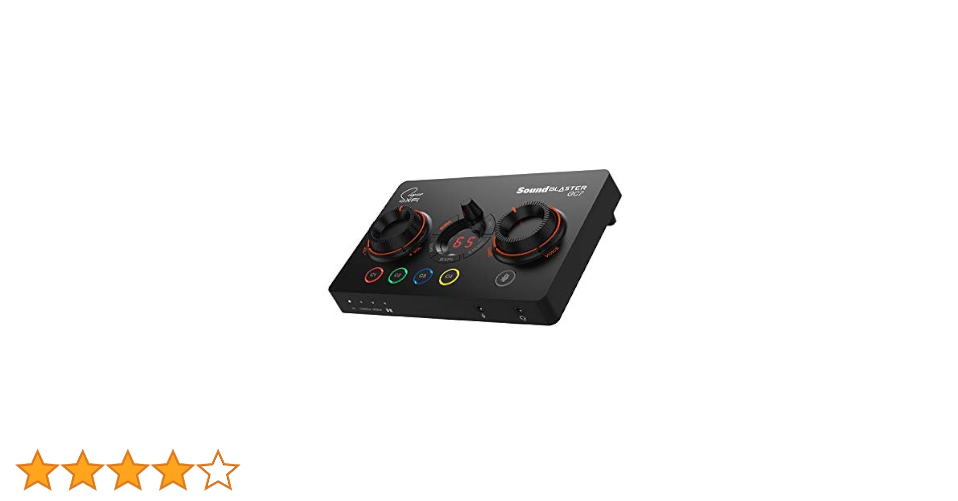 その他 Creative Sound Blaster GC7 USB DAC Sound Blaster GC7 - カスタマイズが可能なプログラマブル
